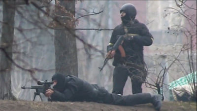 Snipeři v Kyjevě Snipeři v Kyjevě