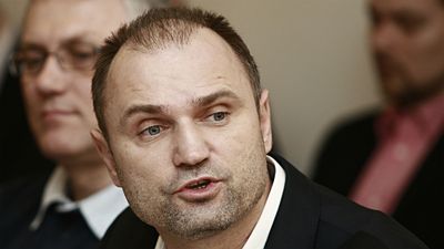 Exministr vnitra Ivan Langer u jednání výboru ke spisu Krakatice Exministr vnitra Ivan Langer u jednání výboru ke spisu Krakatice
